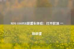 MINI COOPER敞篷车体验：打开软顶 一路敞篷