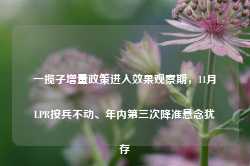 一揽子增量政策进入效果观察期，11月LPR按兵不动、年内第三次降准悬念犹存